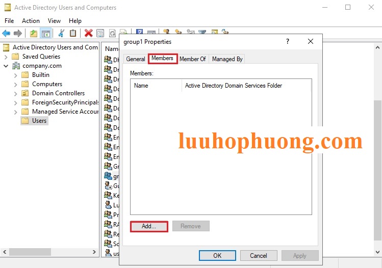Hướng Dẫn Tạo Users và Groups trong Active Directory – Windows Server ...